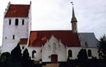 Ullerslev kirke, Flødstrup sogn, Fyn. Foto: Michael Clasen 1999-2000