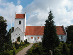 Marslev kirke på Fyn. Foto: Lis Klarskov Jensen 2004